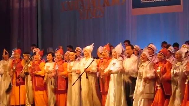 Юбилей Хангаласского улуса. Осуохай смотреть онлайн