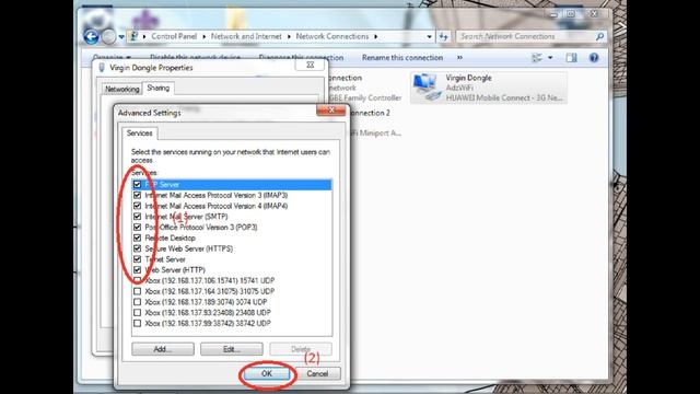 Connect Xbox 360 to Live using USB dongle (network sharing) смотреть онлайн