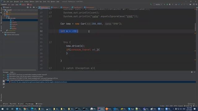 20_2 (Finally, Try with resource management, read write files) смотреть онлайн
