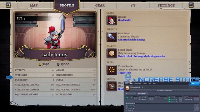 ROGUE LEGACY 2 Cheats: Add Gold, Godmode, Unlimited Mana, Easy Kills, ... | Trainer by MegaDev смотреть онлайн