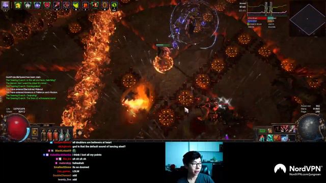 [POE CLIPS] CI EB 0 DEATH UBER EXARCH KILL | JUNGROAN смотреть онлайн