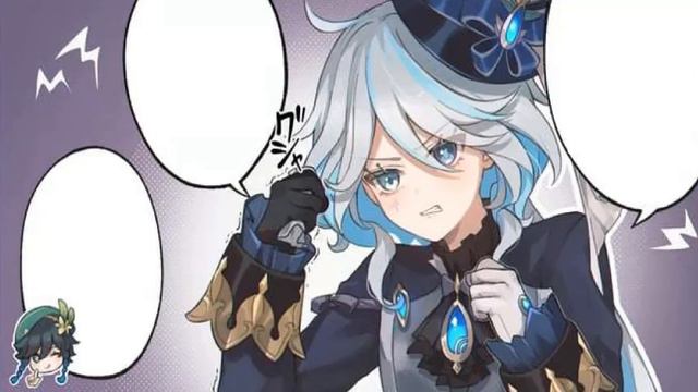 Venti and Furina Comic Dub (Barbatos and Focalors) with Neuvillette смотреть онлайн