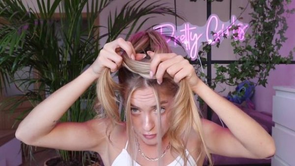 SO QUICK & EASY TOP KNOT MESSY BUN TUTORIAL | КРАСИВЫЙ ВЫСОКИЙ ПУЧОК ВМЕСТО ОБЫЧНОЙ ГУЛЬКИ