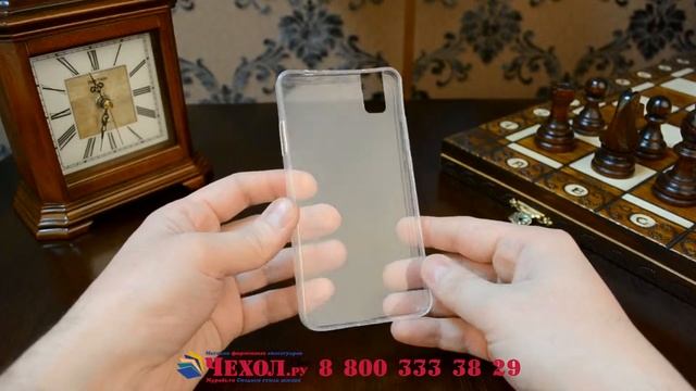 Ультра-тонкая из силикона задняя панель-накладка для Huawei Honor 7i Dual Sim/ShotX 5.2" белая смотреть онлайн