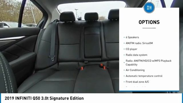 2019 INFINITI Q50 RX5061A смотреть онлайн