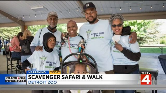 Scavenger Safari, Walk: Detroit Zoo hosts leisurely walk in support of Blood Cancer Foundation o... смотреть онлайн