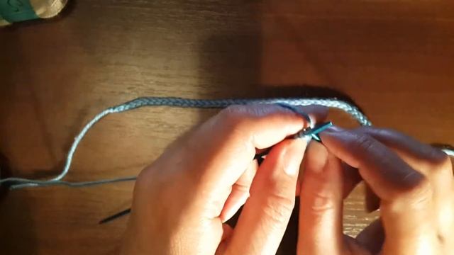 Вязание шнура спицами смотреть онлайн
