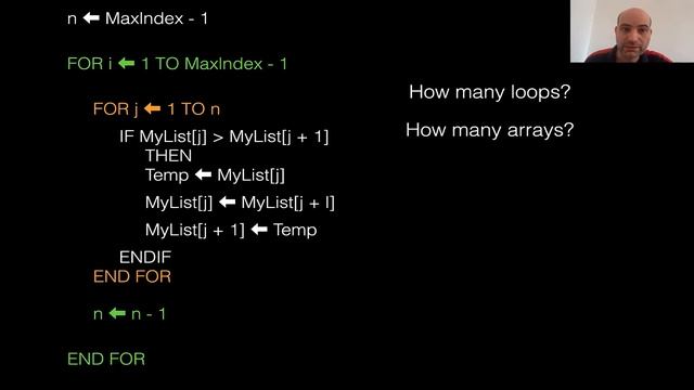 BubbleSort смотреть онлайн