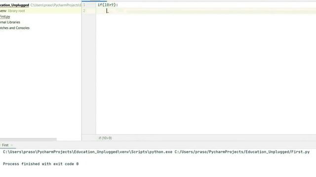 #4| Python basic syntax | print() | comment | indentation | Education Unplugged with Prasoon смотреть онлайн