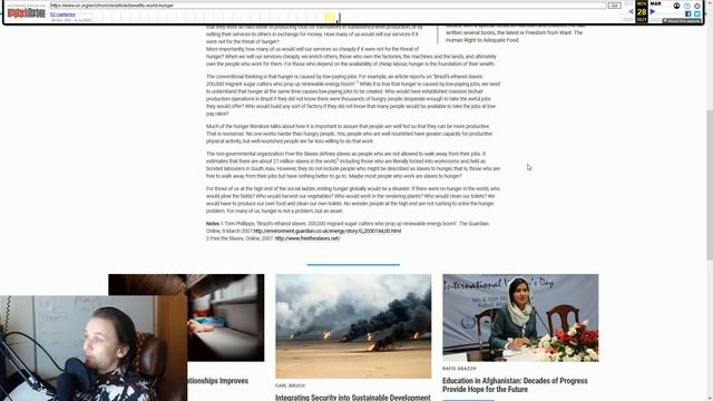 ООН о пользе мирового голода смотреть онлайн