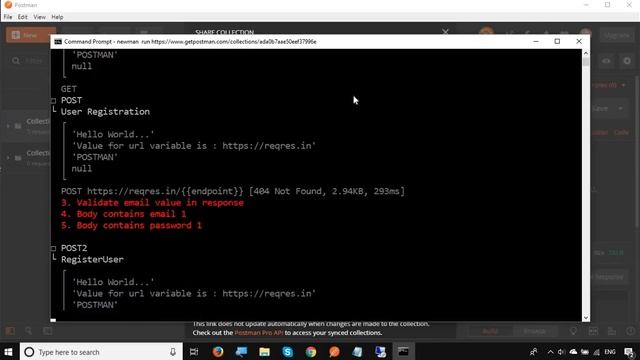 POSTMAN BEGINNER TUTORIAL 16 ? Run Collections Remotely with URL смотреть онлайн
