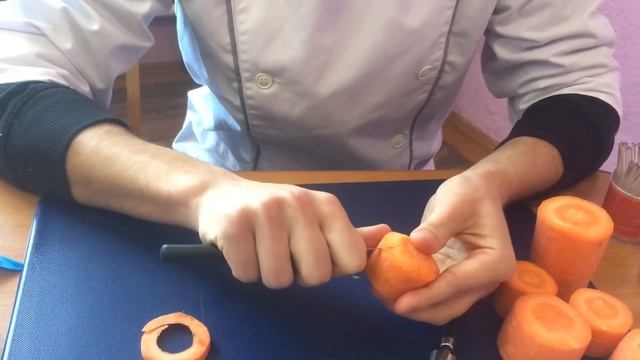 Как сделать розу их моркови? смотреть онлайн