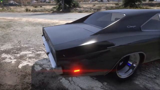 Custom Unmarked Supercharged 1969 Charger (FiveM/GTA5) смотреть онлайн