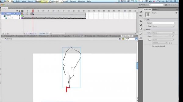 Уроки по Adobe Flash (mask) - Анимация рукописного текста с помощью маски