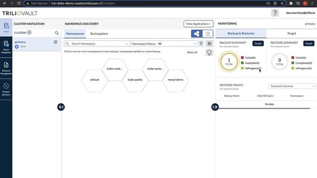 TrilioVault for Kubernetes: Backup & Restore of DigitalOcean Clusters смотреть онлайн