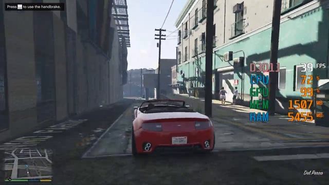AMD Radeon R7 250 -- AMD Phenom II X4 940 -- Grand Theft Auto V GTA V FPS Test смотреть онлайн