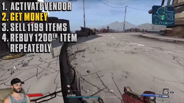 Boosting experience at the start of the Borderlands 1 game! Full tutorial in real time. смотреть онлайн