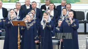 Летят журавли , вот зима наступает .... Ольшаны церковь ХВЕ .