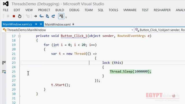 How to debug multi threads - Visual Studio 2012 смотреть онлайн