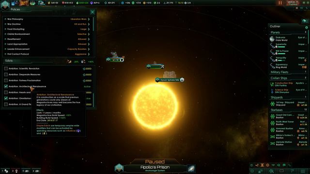 Apollo's Prison - Stellaris: Apocalypse Pre-Release Series - Drakonian Imperium - #35 - Insane смотреть онлайн