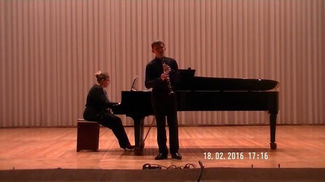 Сен Санс Соната I часть, Фетисов Никита смотреть онлайн