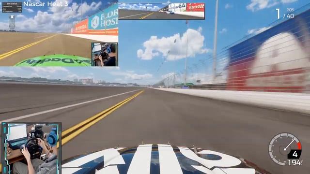 NASCAR HEAT 3 VS NASCAR HEAT 4 REVIEW AND GAMEPLAY смотреть онлайн