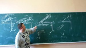Сопротивление материалов. Q-02 (односвязная консольная пространственная рама).