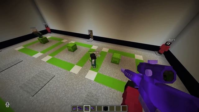 SQUID GAME IN MINECRAFT!! | Minecraft [1.16.5 Server] w/100+ Players смотреть онлайн