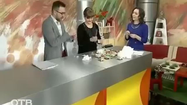 Как сделать елочку из ткани своими руками? Вытворяшки смотреть онлайн