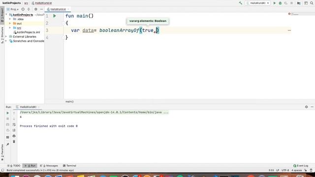Kotlin booleanArrayOf() in hindi part -24 смотреть онлайн