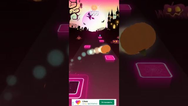 Обзор на игру Tiles Hop смотреть онлайн