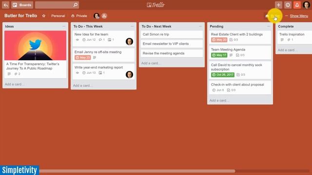 How to Automate Trello with Butler! (5 Workflow Examples) смотреть онлайн
