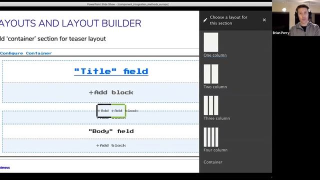 MAKERS & BUILDERS - An overview of Drupal front-end component integration methods / DrupalCon Eu... смотреть онлайн