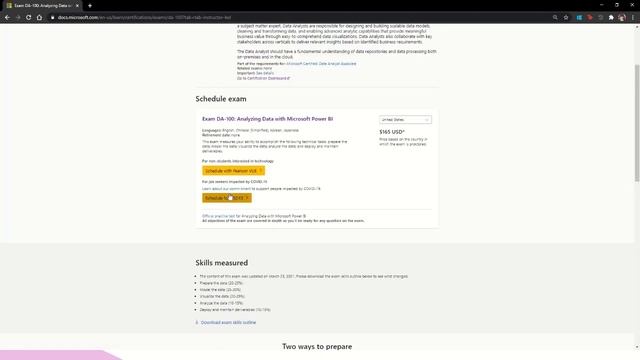What should we study for Exam DA-100: Analyzing Data with Microsoft Power BI ?? смотреть онлайн