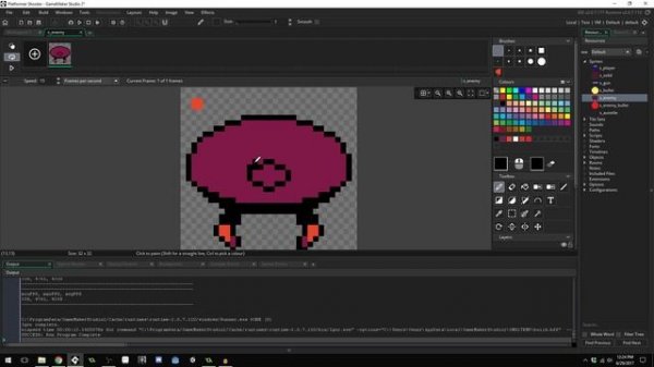 GameMaker Studio 2 - Platform Shooter - P11 - Let's Pixel an Enemy