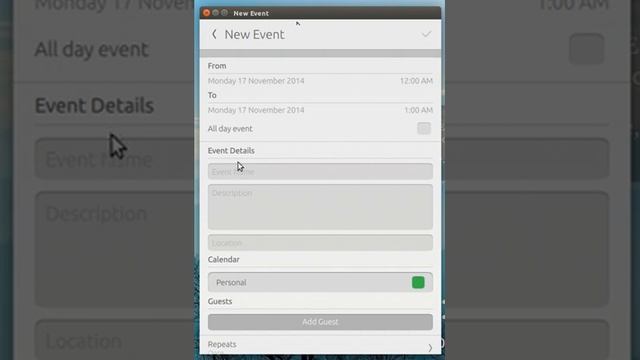 Bottom Edge Calendar App смотреть онлайн