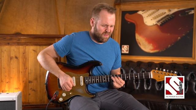 2021 Fender Stratocaster 59 Heavy Relic B3TS MB Carlos Lopez | Guitar Demo смотреть онлайн