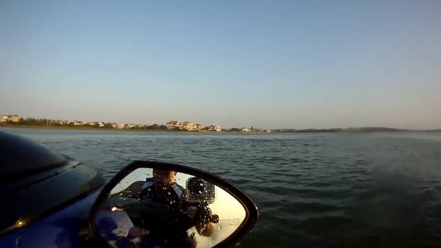 A nice sunset ride on my Yamaha FZR!