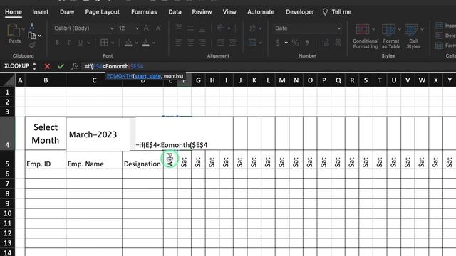 Annual LEAVE Tracker Kaise Banayen / Leave Tracker in Hindi смотреть онлайн