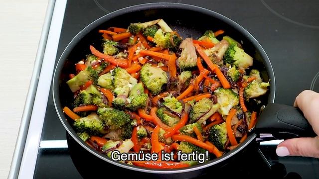 Ich mache diesen Brokkoli mit Reis jedes Wochenende! Ein einfaches und köstliches Abendessen Rezept смотреть онлайн