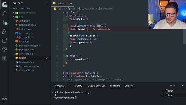 Why I try to avoid the “this” keyword in javascript смотреть онлайн