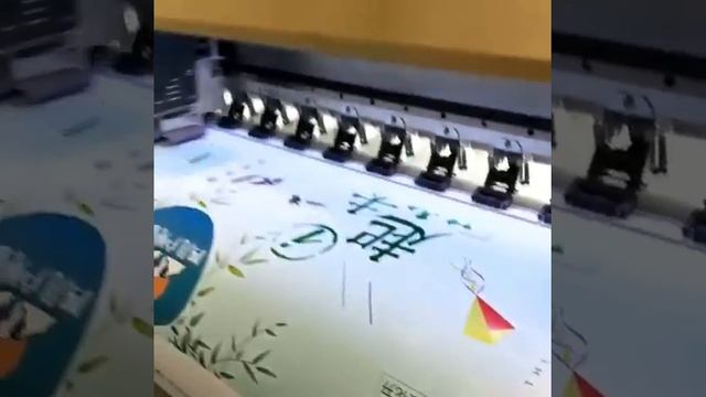1.8M BOSSRON WT-1802H eco-solvent printer with EPSON head printing for high resolution смотреть онлайн