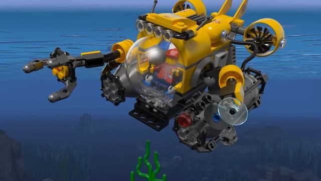 LEGO City - 60092 Hlubinná ponorka смотреть онлайн