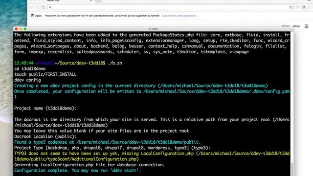 Setting up TYPO3 v8 with DDEV смотреть онлайн