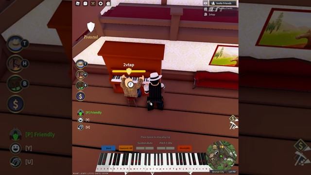 Rush E in Roblox The Wild West (100% real midi) смотреть онлайн