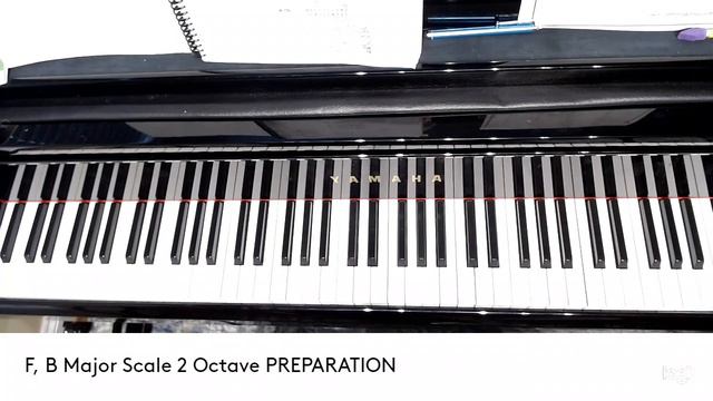 Week 4- F, B Major 2 octaves PREPARATION смотреть онлайн