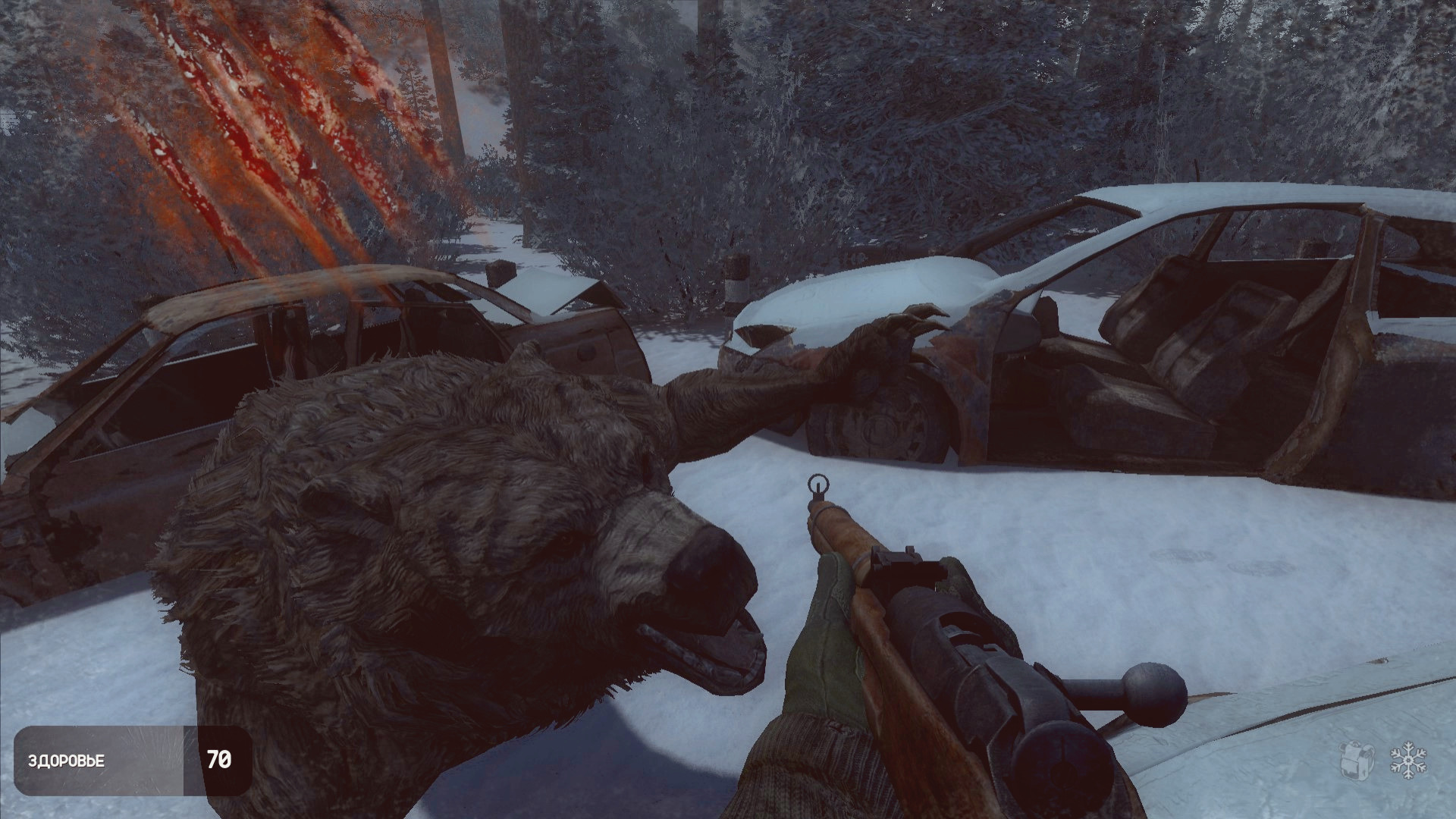 Схватка с медведем | Alone In Windstorm #6
