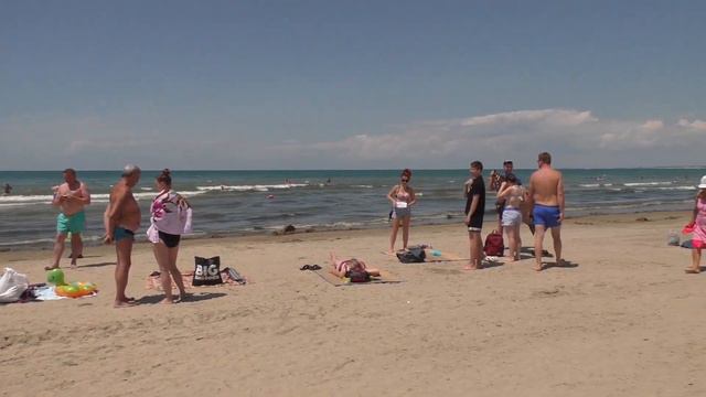 Отдых в Aнапе 2019 Часть 3 Погода наладилась, купаемся и загораем смотреть онлайн