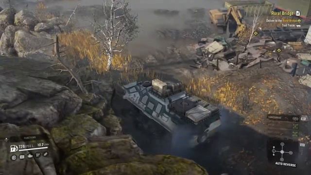 Snowrunner - Phase 5: Rostov Oblast - Factory Grounds Tasks - Rural Bridge - PS4 смотреть онлайн