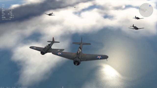 The LARGEST battle you'll see today - Battle of Midway (War Thunder Movie) смотреть онлайн